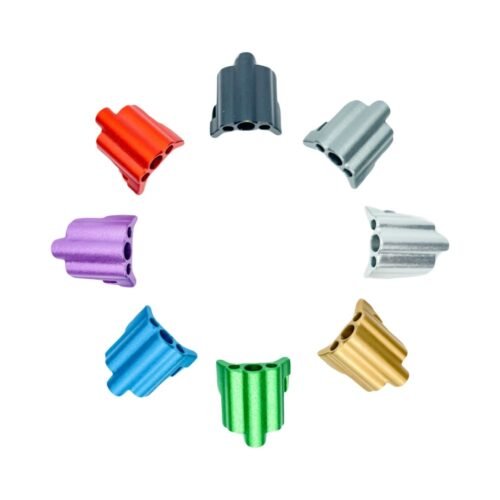 CTM CNC Aluminum Nozzle Block for AAP-01 - Red