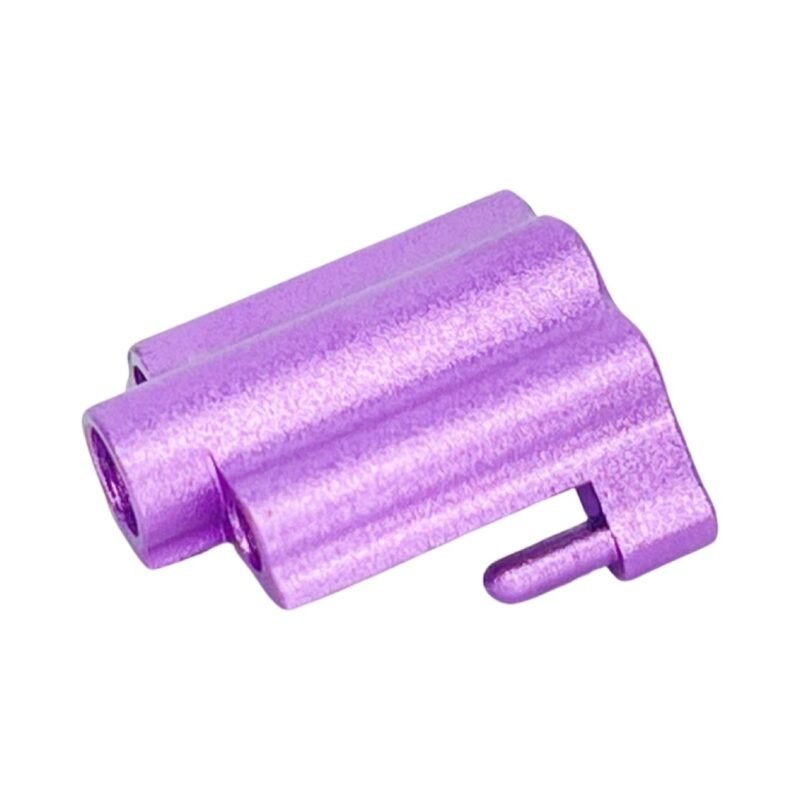 CTM CNC Aluminum Nozzle Block for AAP-01 - Purple