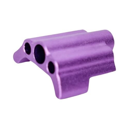 CTM CNC Aluminum Nozzle Block for AAP-01 - Purple