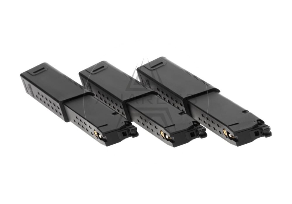 3x Magazines for Krytac Kriss Vector GBB, 60 BBs - Black