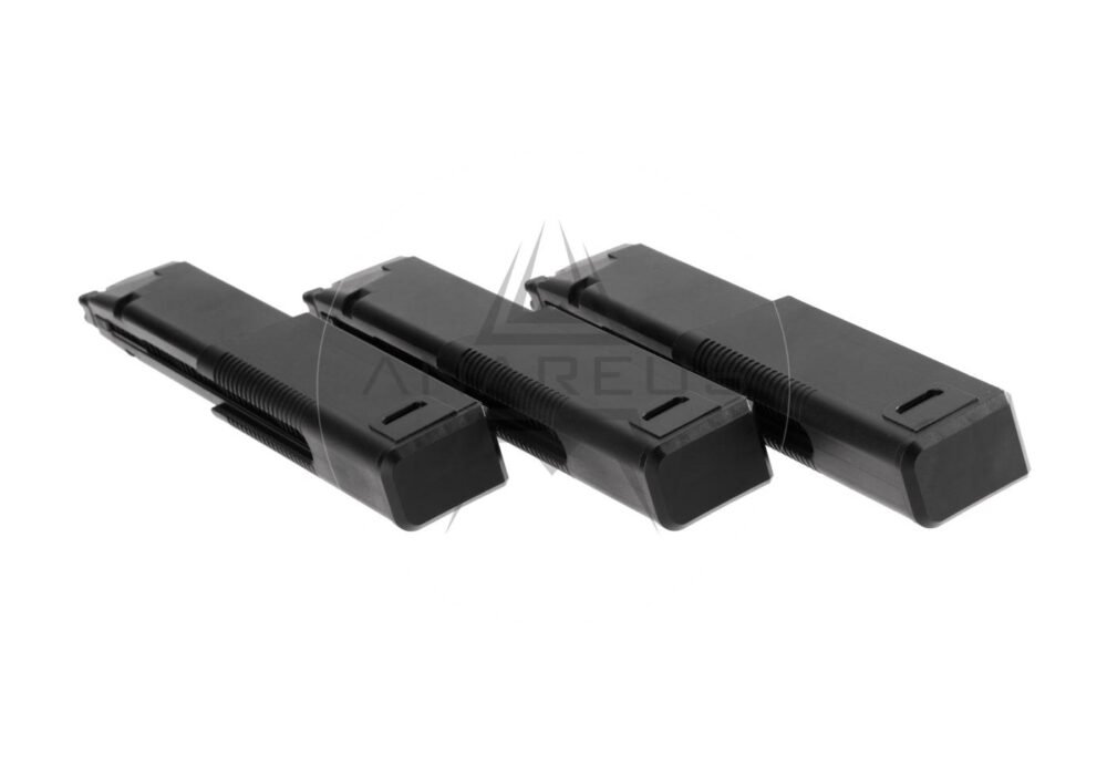 3x Magazines for Krytac Kriss Vector GBB, 60 BBs - Black