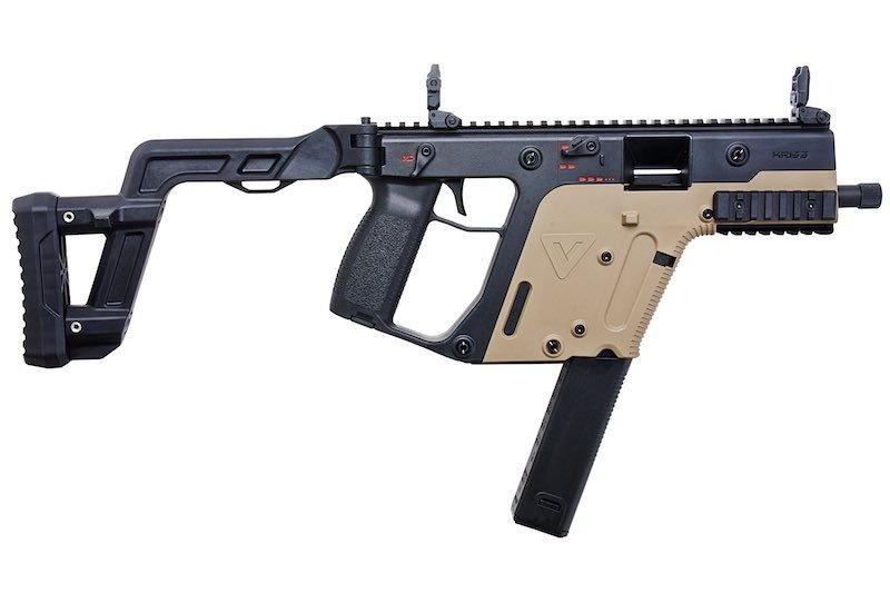 Krytac Kriss Vector GBB - Black/Coyote (Two Tone)
