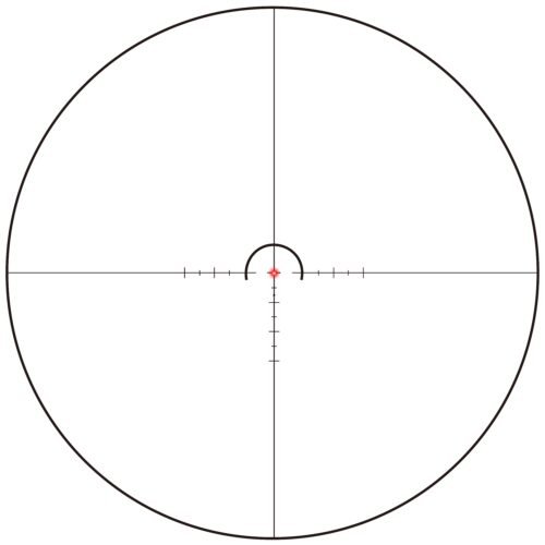 VictOptics LPVO Riflescope S10 1-10x24i Fiber - Black