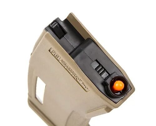 PTS EPM Magazine for TM NGRS M4 / AR15, 30 / 120 BBs - Tan