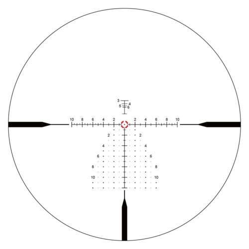 VO CONTINENTAL X10 1-10x28 ED RAR-C LPVO Riflescope - Black