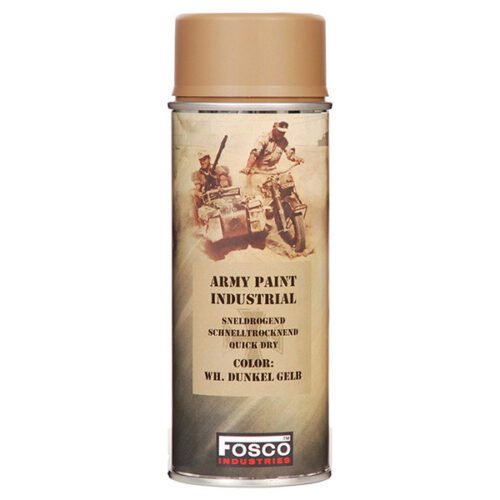 6926 ARMY camouflage paint spray 400 ml WH dark yellow RAL 7028