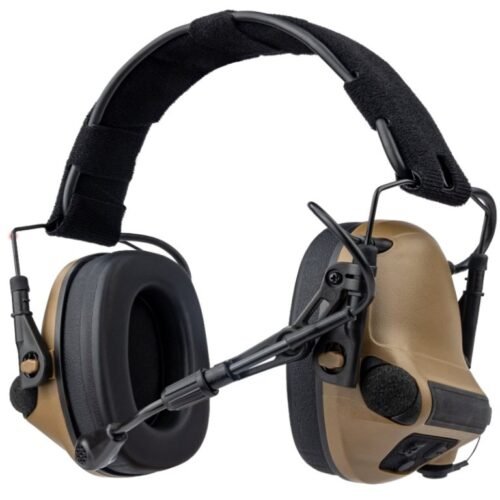 69260 EARMOR M33 EN352 SET Shooting Headset - Coyote Brown