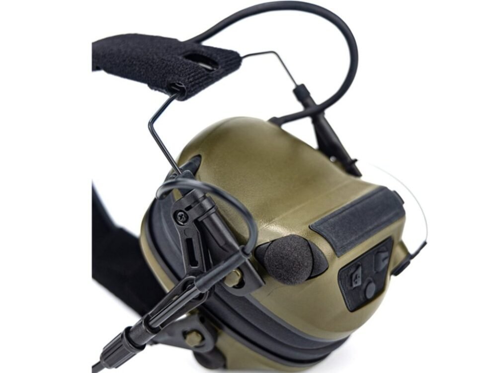 69261 EARMOR M33 EN352 SET Shooting Headset - Coyote Brown