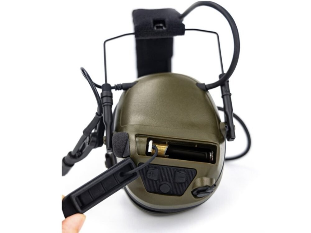 69263 EARMOR M33 EN352 SET Shooting Headset - Coyote Brown