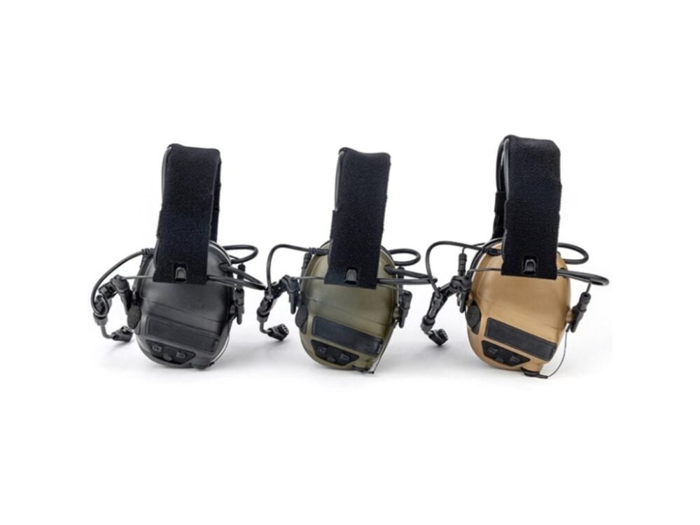 69265 EARMOR M33 EN352 SET Shooting Headset - Coyote Brown