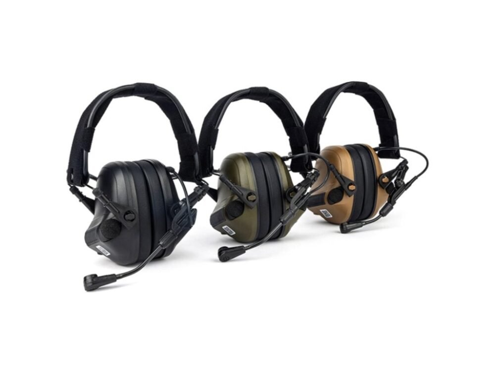 69266 EARMOR M33 EN352 SET Shooting Headset - Coyote Brown