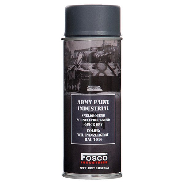 ARMY camouflage paint spray 400 ml RAL 7016 WH PANZERGRAU