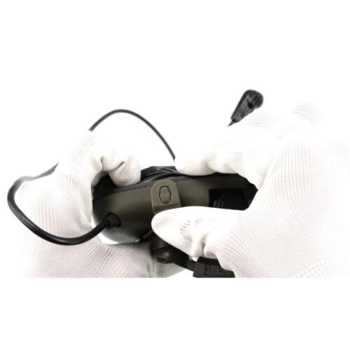 EARMOR M16A Helmet Adapters for M32 PLUS Headset, ARC Mount - Coyote Brown