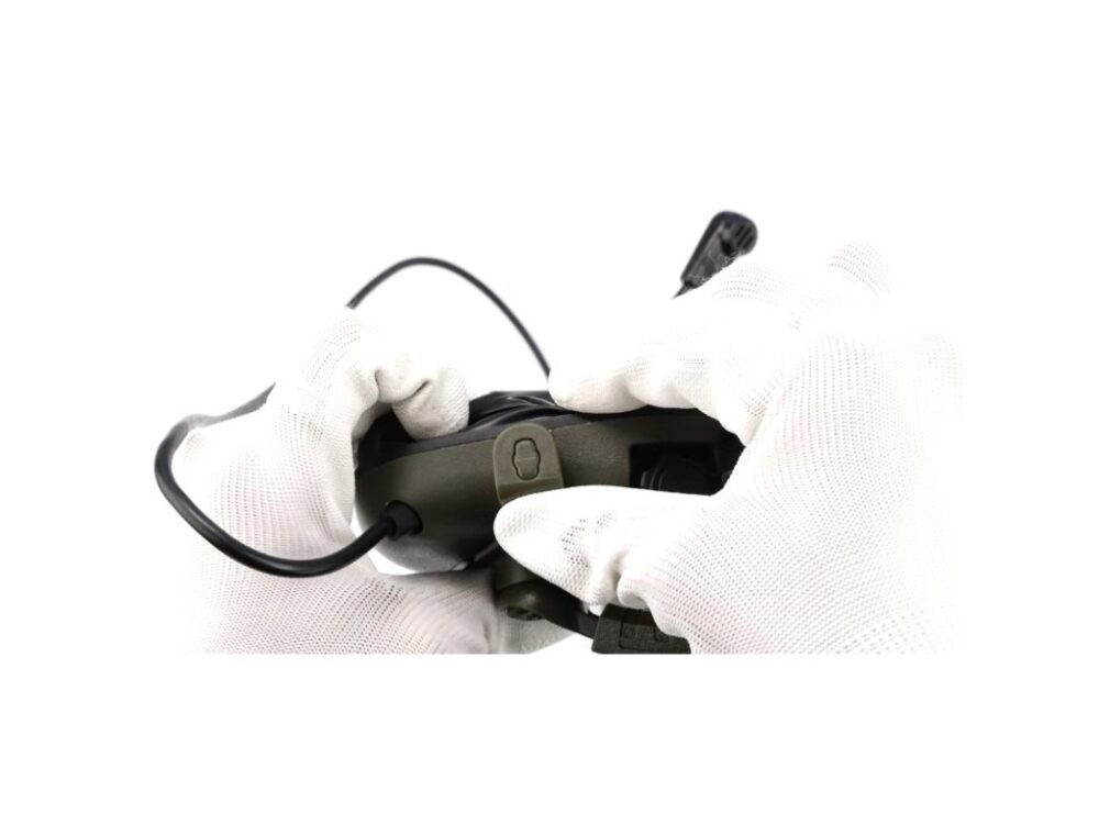 EARMOR M16A Helmet Adapters for M32 PLUS Headset, ARC Mount - Black