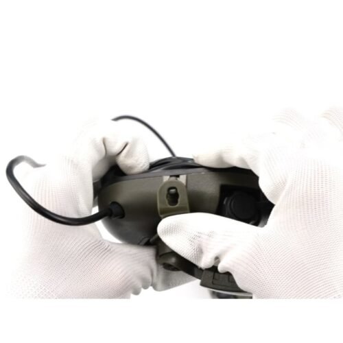 EARMOR M16A Helmet Adapters for M32 PLUS Headset, ARC Mount - Black