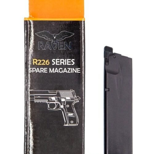 RAVEN Gas Magazine for R226 GBB, 21 BBs - Black