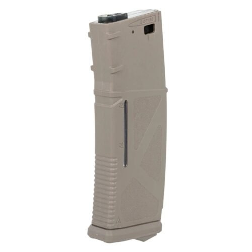 Arcturus Mid-Cap Magazine EMM M4 / AR15, 30 / 130 BBs, Polymer - Tan