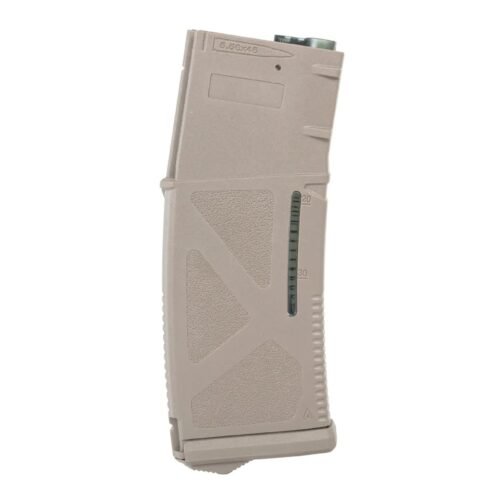 Arcturus Mid-Cap Magazine EMM M4 / AR15, 30 / 130 BBs, Polymer - Tan