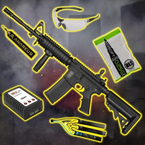 STARTER PACK Set M4A1 RIS (SA-C03 CORE(TM) HAL ETU(TM)) - Black