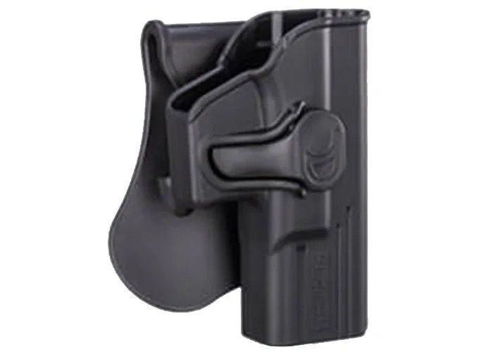 AMOMAX G-Series 19 Pistol Holster, Right Hand - Black
