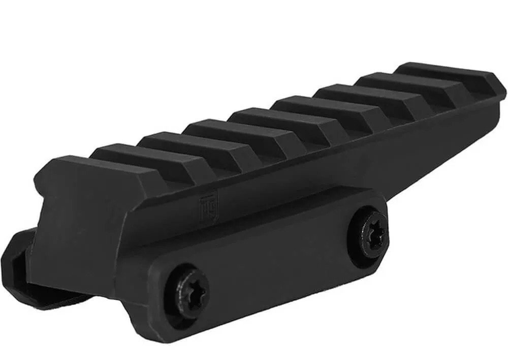 PTS Unity Tactical Fast Riser RIS Mount, Dupont(TM) - Black