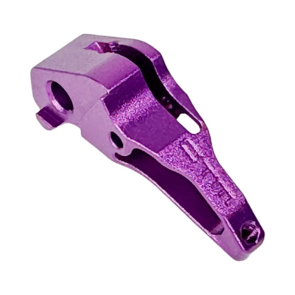 CTM CNC Adjustable VELO Trigger for AAP-01 and G-Series - Purple