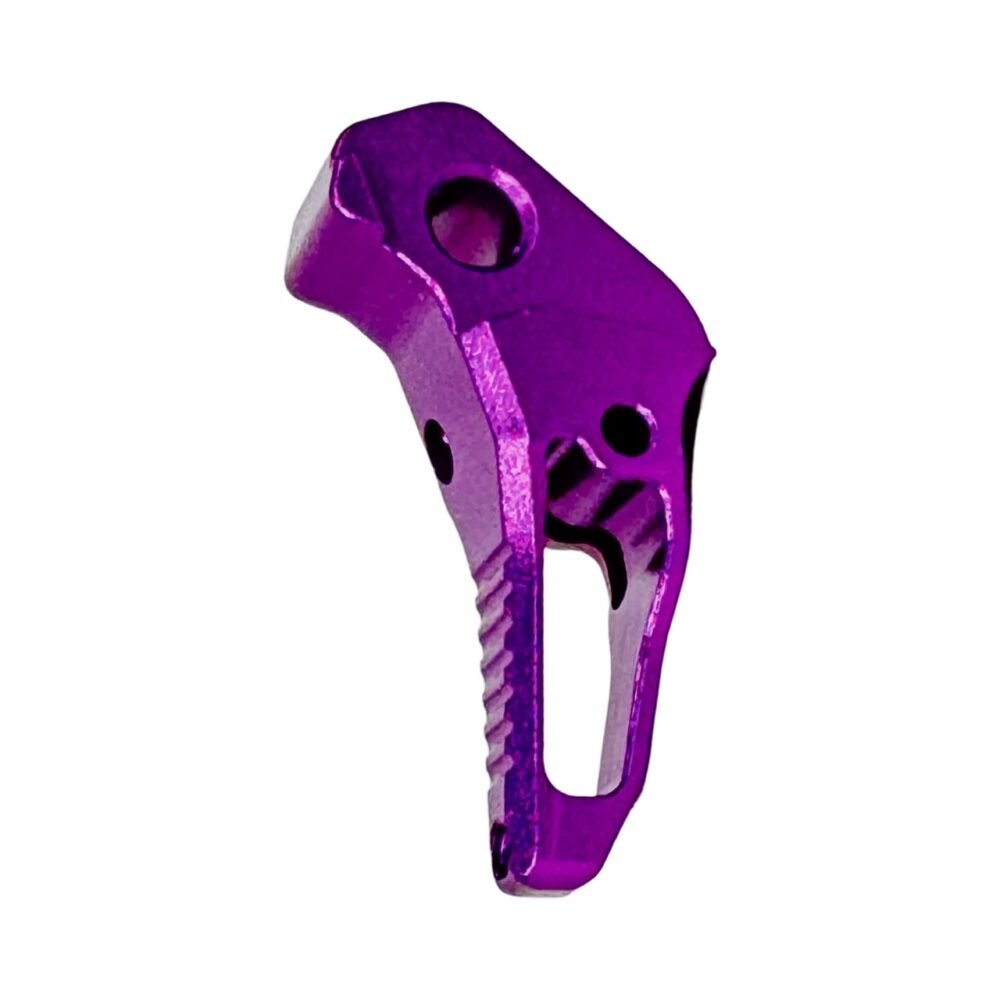 CTM CNC Adjustable VELO Trigger for AAP-01 and G-Series - Purple