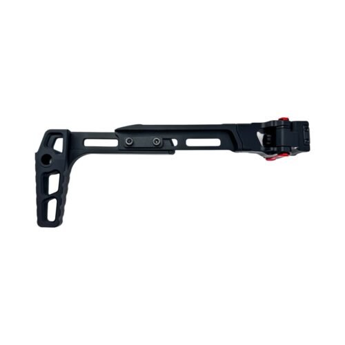 CTM CNC TwinFold Adjustable RIS Rail Stock - Black