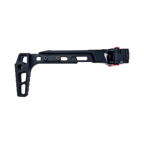 CTM CNC TwinFold Adjustable RIS Rail Stock - Black