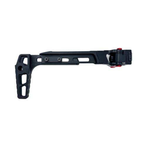 CTM CNC TwinFold Adjustable RIS Rail Stock - Black