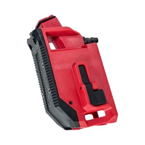 CTM AAP-01 / G-Series HPA M4 AEG Magazine 90° Angled Adapter - Red / Black