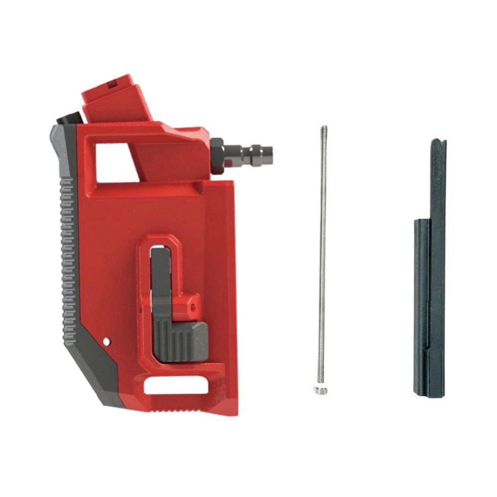 CTM AAP-01 / G-Series HPA M4 AEG Magazine 90° Angled Adapter - Red / Black