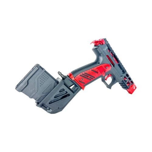 CTM AAP-01 / G-Series HPA M4 AEG Magazine 90° Angled Adapter - Red / Black