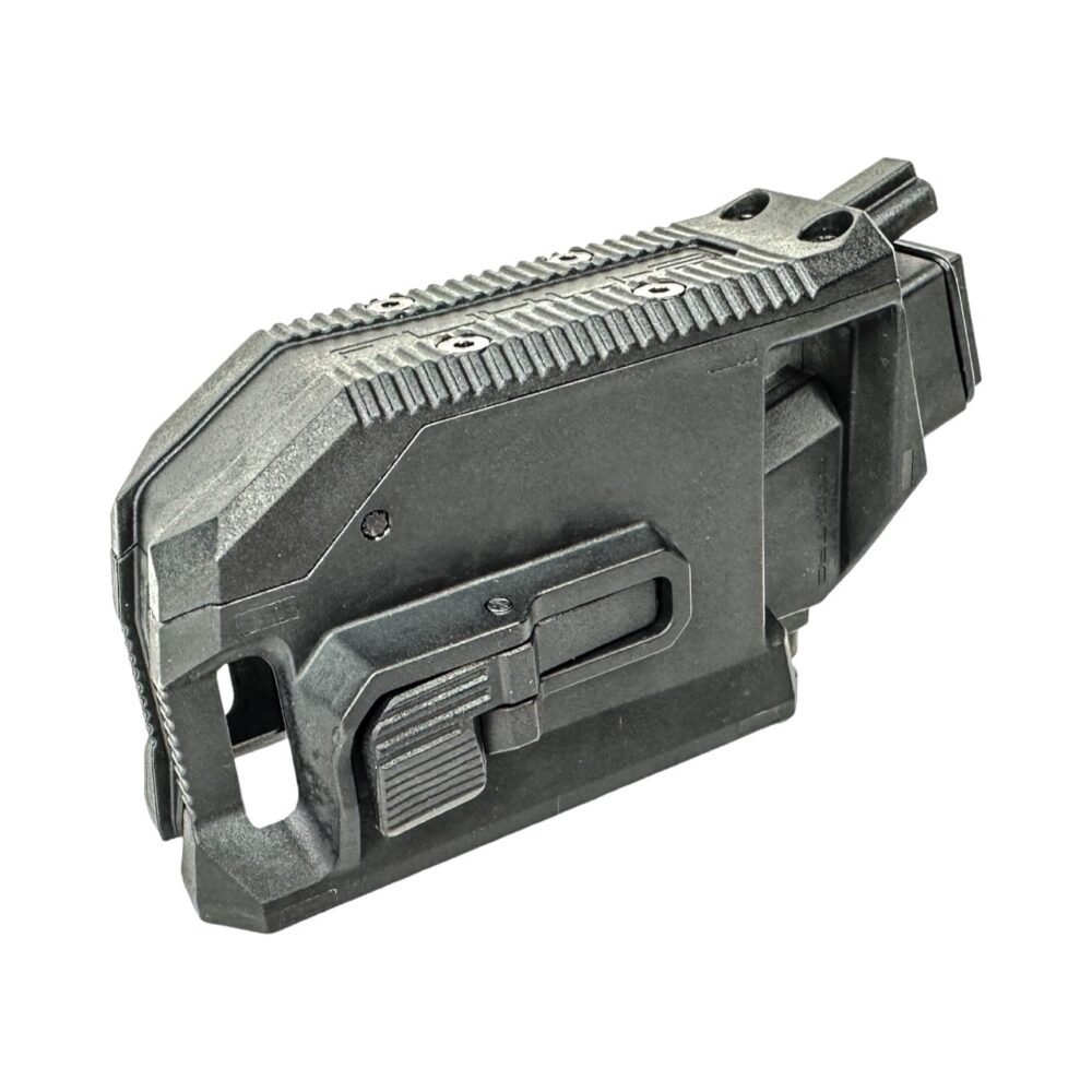 CTM Hi-Capa HPA M4 AEG Magazine 90° Angled Adapter - Black