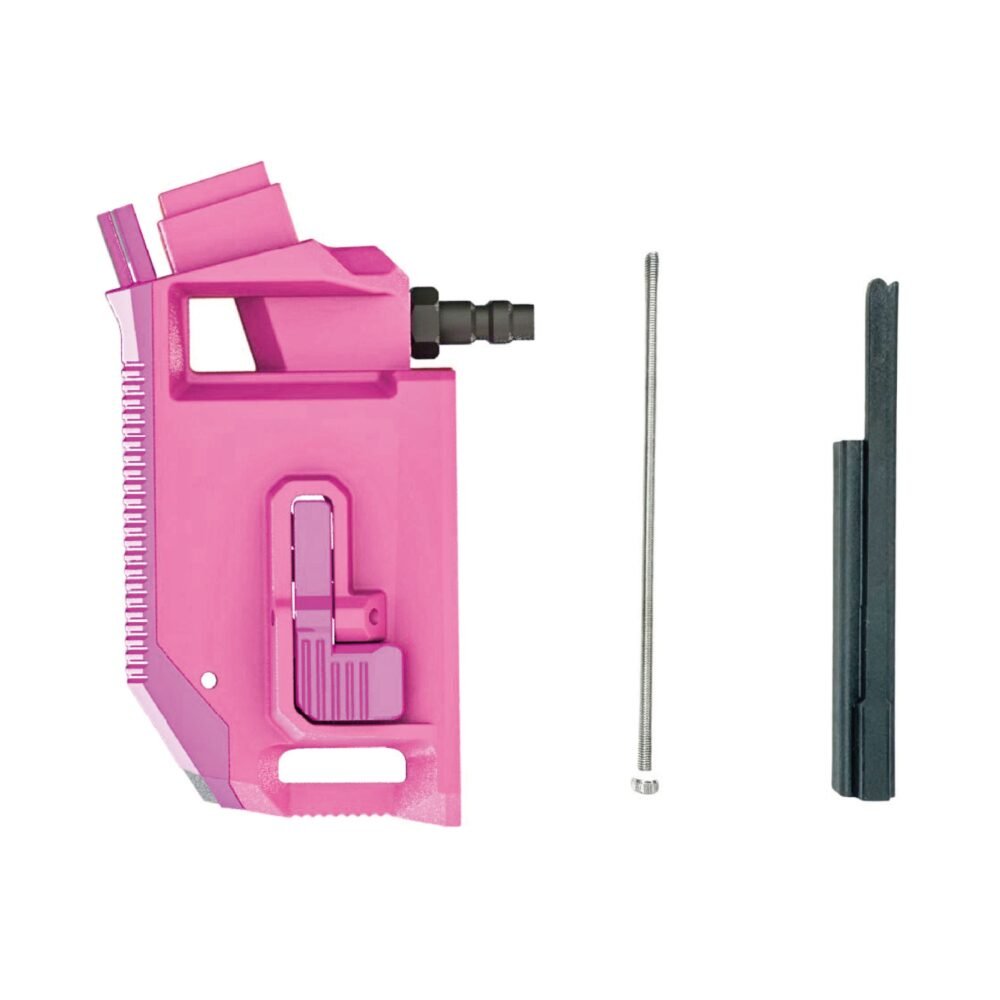CTM Hi-Capa HPA M4 AEG Magazine 90° Angled Adapter - Pink