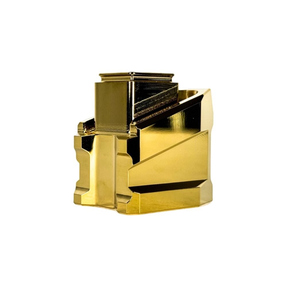 CTM Enlarged Aluminum Magazine Base Plate AAP-01 and G-Series - Gold (Electroplated)