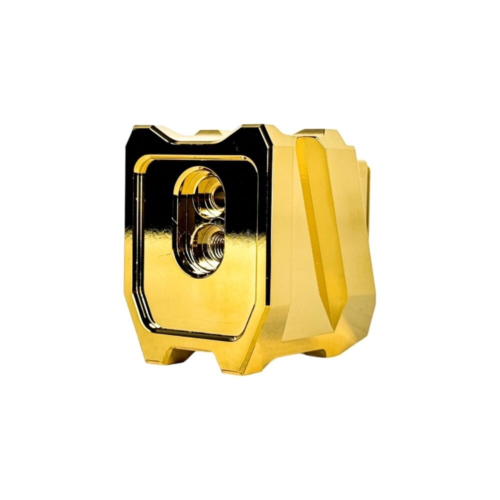 CTM Enlarged Aluminum Magazine Base Plate AAP-01 and G-Series - Gold (Electroplated)