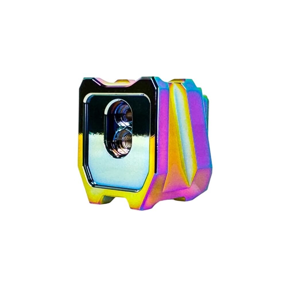 CTM Enlarged Aluminum Magazine Base Plate AAP-01 and G-Series - Chameleon (Electroplated)