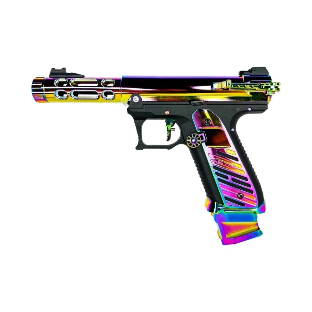 CTM Enlarged Aluminum Magazine Base Plate AAP-01 and G-Series - Chameleon (Electroplated)