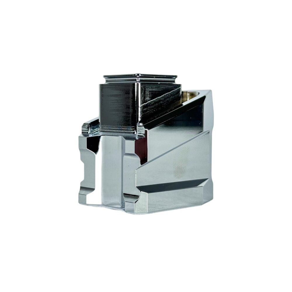 CTM Enlarged Aluminum Magazine Base Plate AAP-01 and G-Series - Chrome (Electroplated)