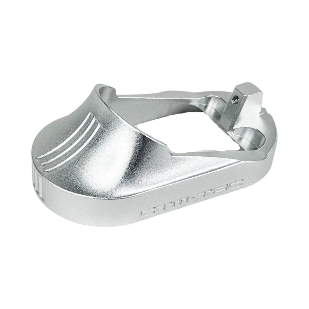 CTM AAP-01 CNC Large Flared Magwell - Silver