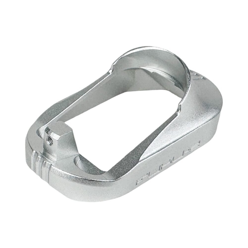 CTM AAP-01 CNC Large Flared Magwell - Silver