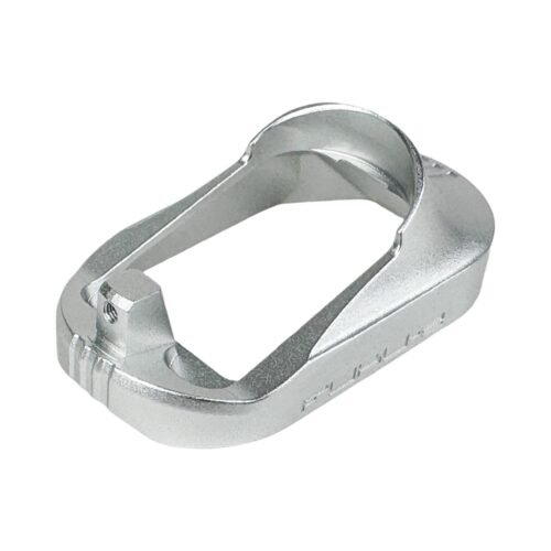 CTM AAP-01 CNC Large Flared Magwell - Silver