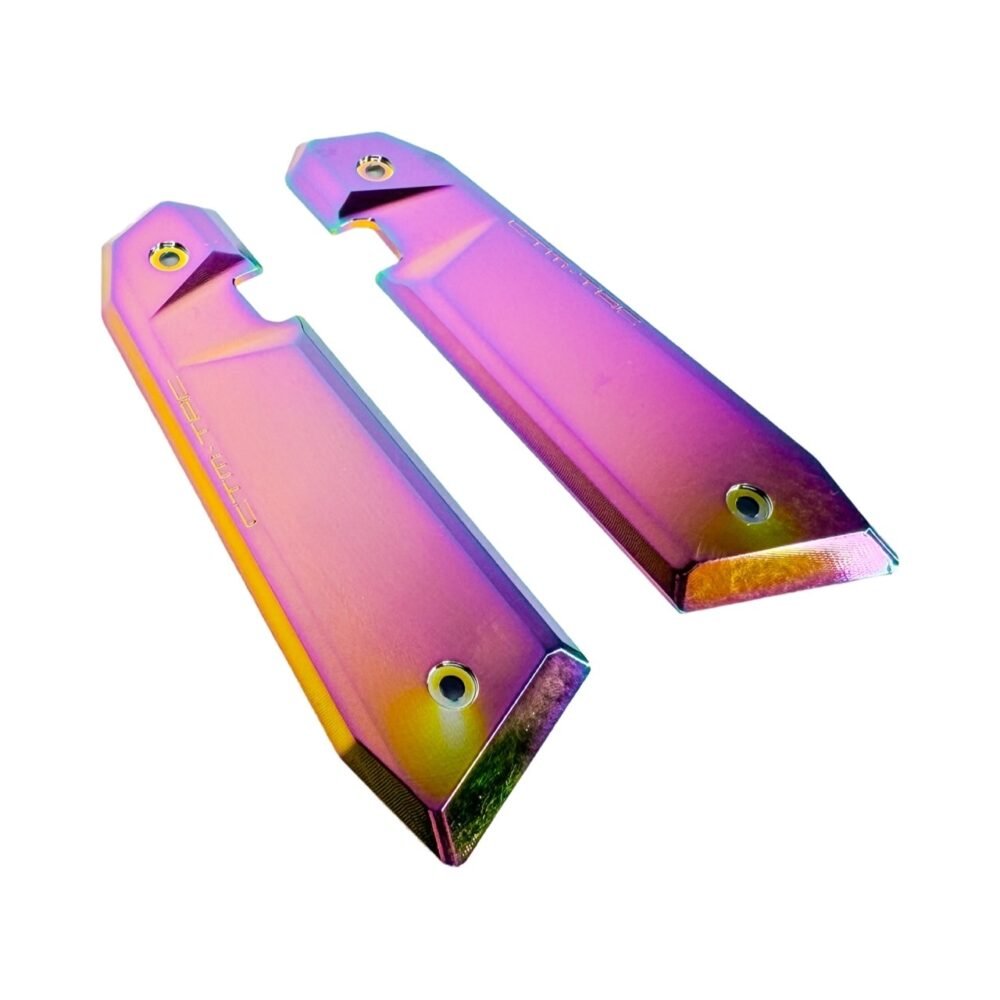 70334 CTM AAP-01 Fuku-2 Frame CNC Aero Side Panel, Type B - Chameleon (Electroplated)