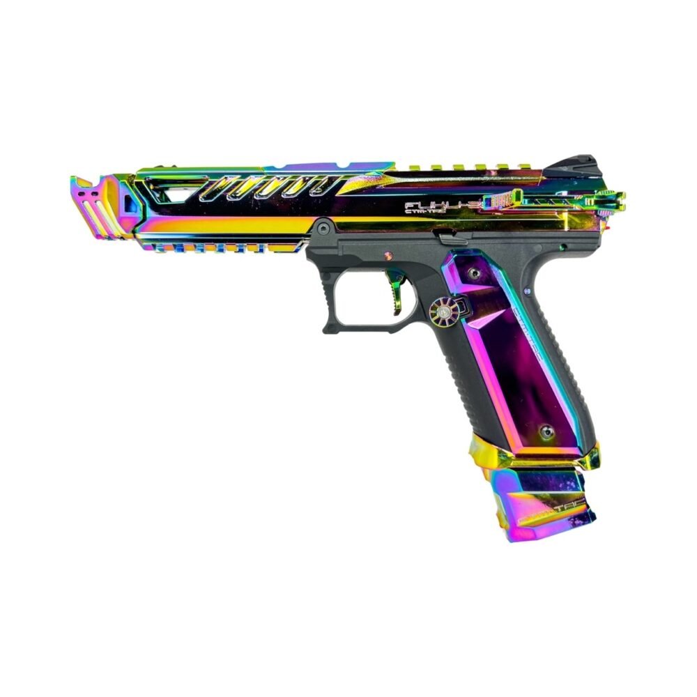 70336 CTM AAP-01 Fuku-2 Frame CNC Aero Side Panel, Type B - Chameleon (Electroplated)