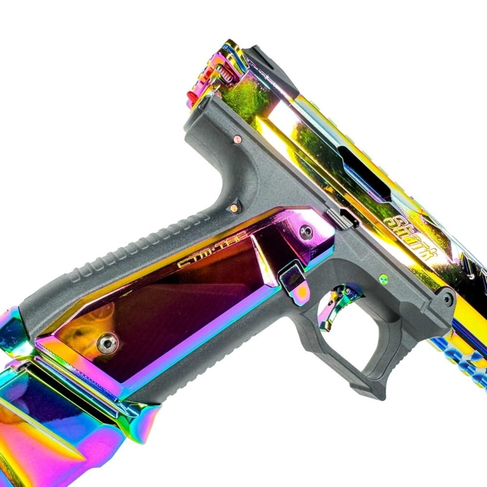 70340 CTM AAP-01 Fuku-2 Frame CNC Aero Side Panel, Type B - Chameleon (Electroplated)