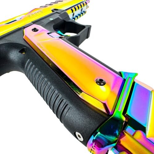 70342 CTM AAP-01 Fuku-2 Frame CNC Aero Side Panel, Type B - Chameleon (Electroplated)