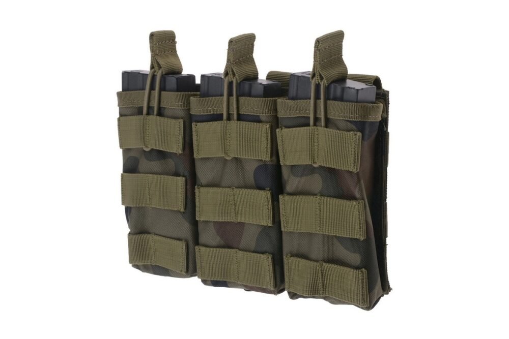 GFC MOLLE Triple Pouch for Rifle Magazines (M4 / AK), Open Type - WZ.93
