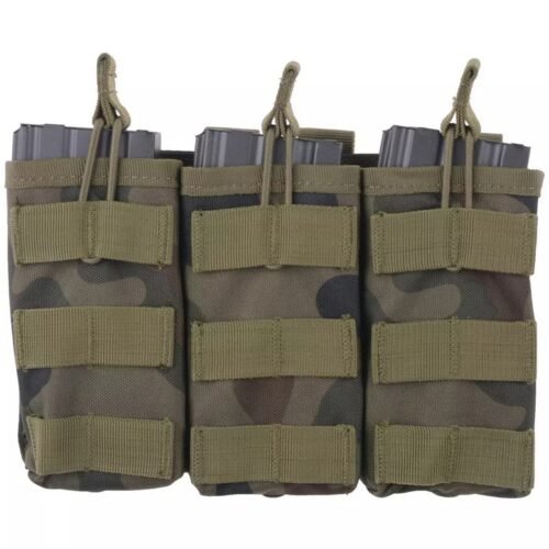 GFC MOLLE Triple Pouch for Rifle Magazines (M4 / AK), Open Type - WZ.93
