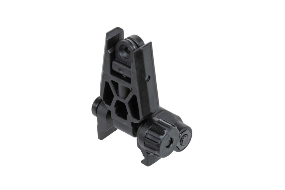 SA AR15 EDGE(TM) Flip-Up RIS Rail Rear Sight - Black